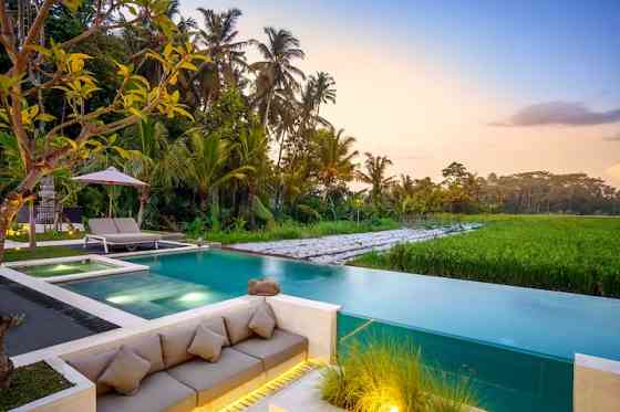 Специальная вилла 4BR Tropical Villa Ricefield View Ubud