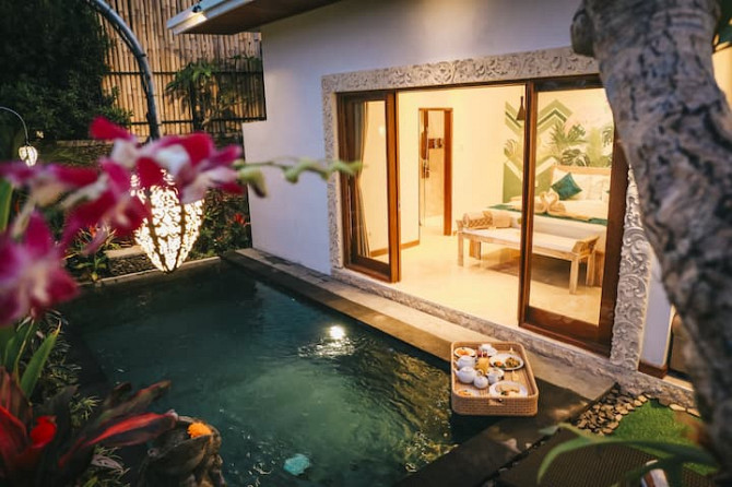 Вилла Flamingo ubud, белая японская Ubud - изображение 1