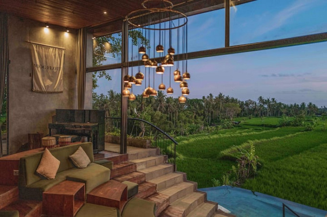 Flow House, художественная вилла с консьержем и клубом Ubud - изображение 2