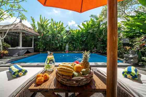 Twin House Eco Вилла, большой бассейн, сад, семья Ubud