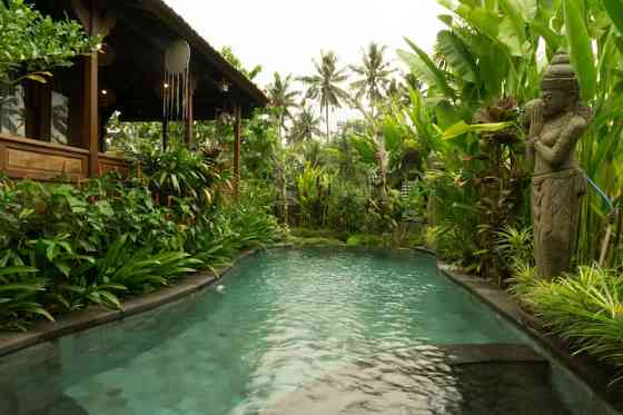 Деревянный дом целиком с частным бассейном в Убуде Ubud