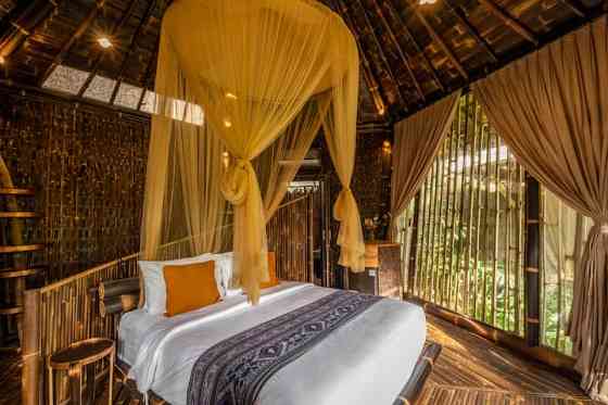 Kulkul Farm Pondok Black - Bamboo 1bedroom Ubud