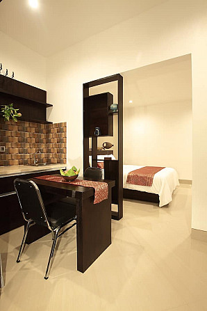 Виллы Kubu Nyoman Villas - Standart Room2 Denpasar - изображение 5