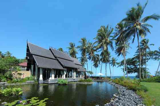 Вилла Beachfront Villa в уединенном восточном Бали Klungkung