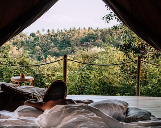 Glamping Tent 3 Jungle view @ AutentikNusaPenida Klungkung - изображение 1