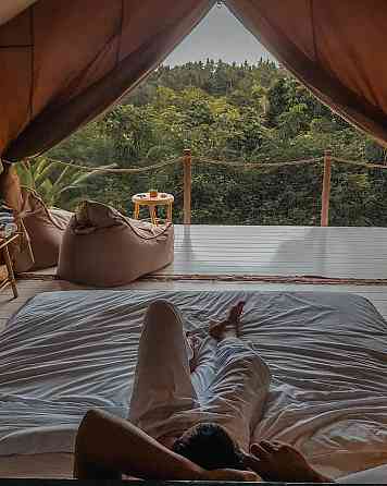 Glamping Tent 5 Jungle view @AutentikNusaPenida Klungkung