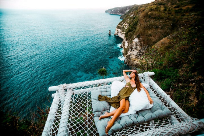 Тропический Glamping 🌴 Cliff Side Ocean View + Net🐬 Klungkung - photo 1