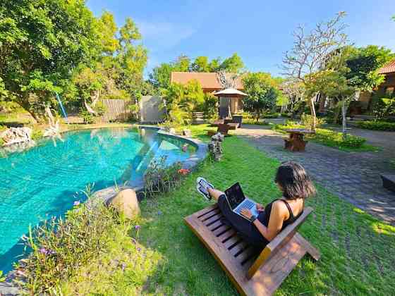 Uluwatu Oasis: современные удобства с бассейном Kuta