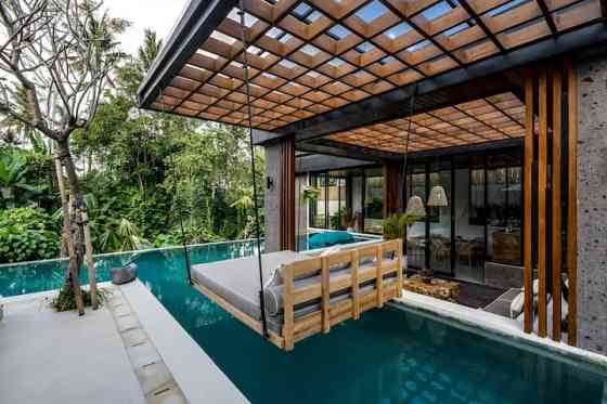 Новая вилла Wape to Nature 's Embrace 3BR Villa с бассейном Ubud