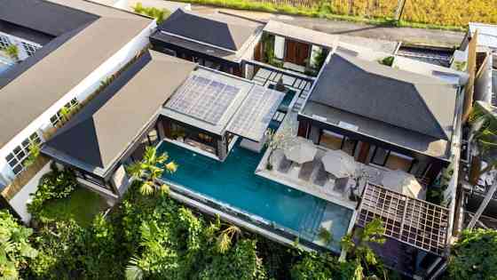 Новая вилла Wape to Nature 's Embrace 3BR Villa с бассейном Ubud