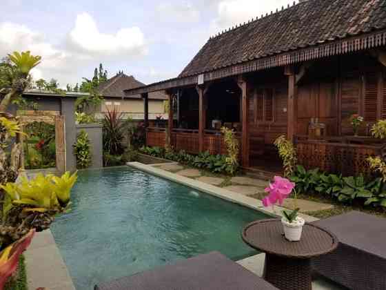 Деревянная вилла с 1 спальней в центре рисового поля - Kita Kayu House Ubud