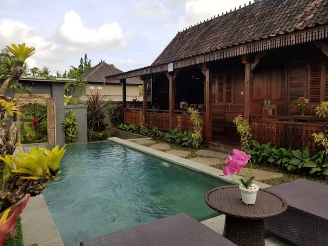 Деревянная вилла с 1 спальней в центре рисового поля - Kita Kayu House Ubud - изображение 1