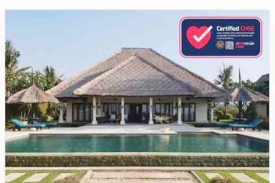 Роскошная вилла Beachfront Villa Nusa Indah CHSE сертифицирована Banjar