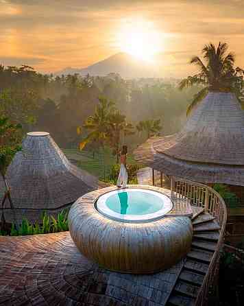 Hut - Bamboo Villa in Eco Six Bali Ubud