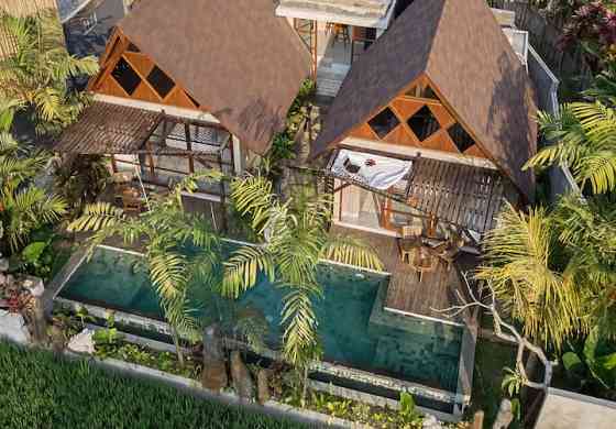 Вилла Serenity Retreat 2BR с видом на рисовые поля Ubud