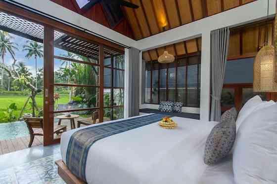 Вилла Serenity Retreat 2BR с видом на рисовые поля Ubud