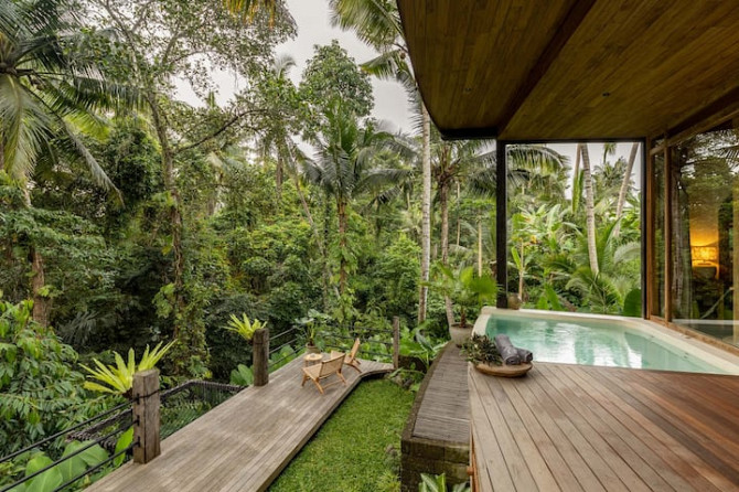 Люкс Renjana - вилла Jungle Villa Near Ubud Center Ubud - изображение 1