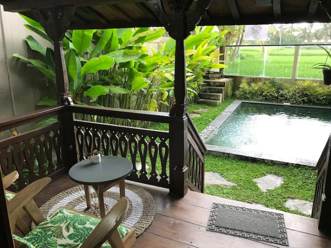 антикварный дом с частным бассейном Ubud - изображение 1