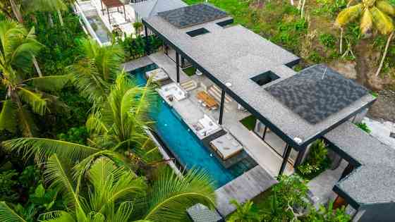 Новая роскошная вилла 2BR Cliffside с панорамным бассейном. Ubud