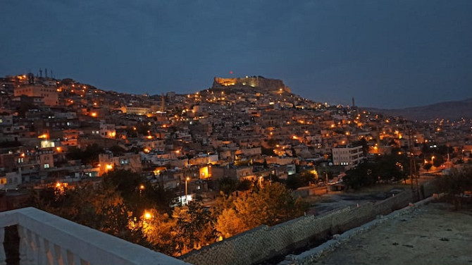 Sunset Mesopotamian Landscape Mardin - photo 1