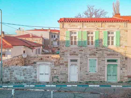 Golf, Cinema, BBQ - Foça Center 2BR Stone Home Foca