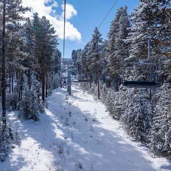 2 км до горнолыжного курорта, 1+1 меблированная квартира. Сарыкамыш