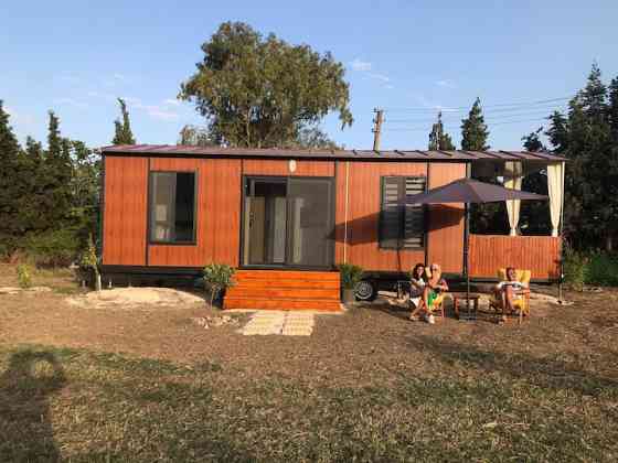 Пирс Mandolin Tinyhouse 200 м до морского базара. Urla