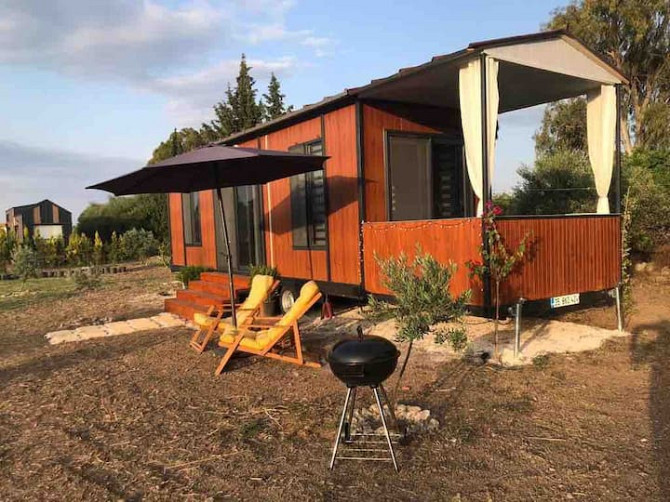 Пирс Mandolin Tinyhouse 200 м до морского базара. Urla - photo 4