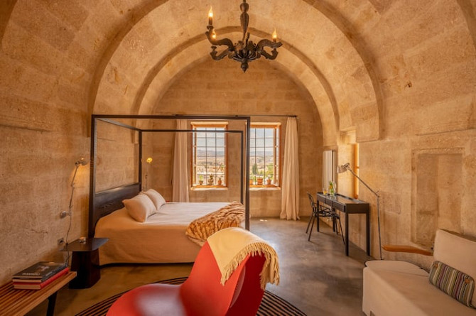 Stone Deluxe Room w/ View |Serinn House|Cappadocia UErguep - изображение 4