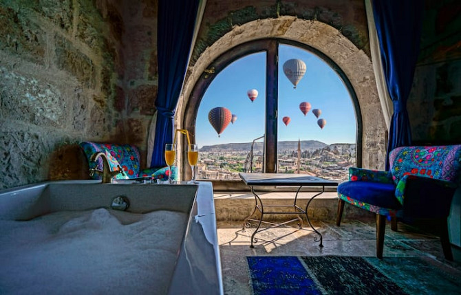 Arinna Cappadocia Hotel-204 Balcony room/jacuzzi UErguep - изображение 1