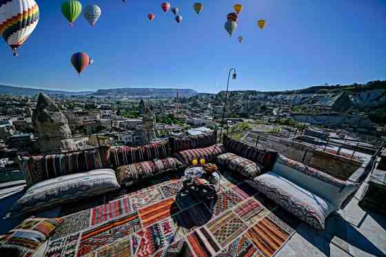 Arinna Cappadocia - двухместный номер с двумя односпальными кроватями. UErguep