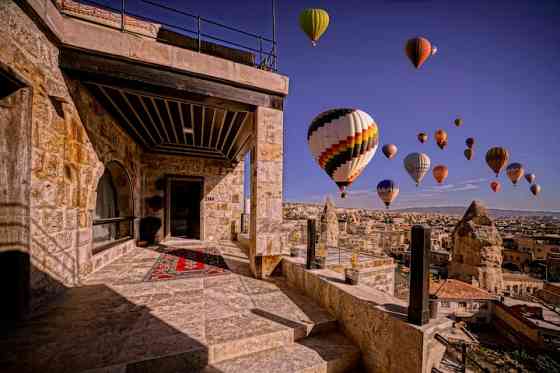 Arinna Cappadocia - двухместный номер с двумя односпальными кроватями. UErguep