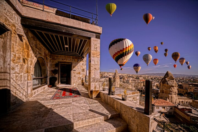 Arinna Cappadocia - двухместный номер с двумя односпальными кроватями. UErguep - photo 3