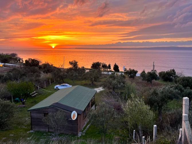 На пляже и бесплатный деревянный коттедж на берегу Canakkale - photo 2