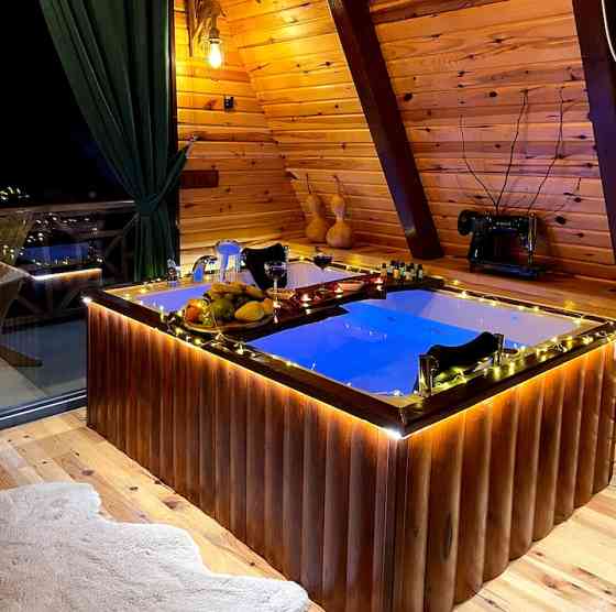 Best view with jacuzzi and stove Ардешен