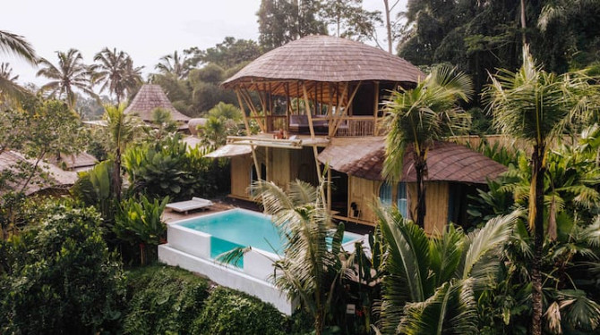 Beetle - Bamboo Villa in Eco Six Bali Resort Ubud - изображение 6