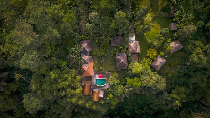 Номер с видом на сад включает завтрак. Ubud - изображение 6