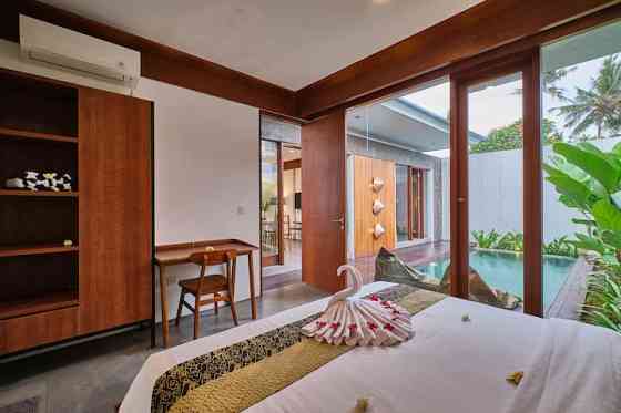 Стильная вилла 2BR с ответственным персоналом Ubud