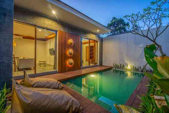 Стильная вилла 2BR с ответственным персоналом Ubud