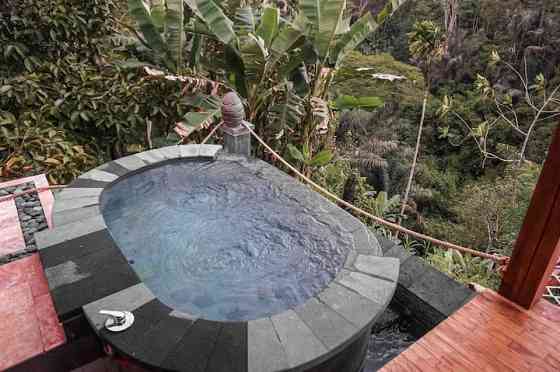 НОВИНКА! Вид НА 360’! волшебный домик с джакузи на открытом воздухе Ubud