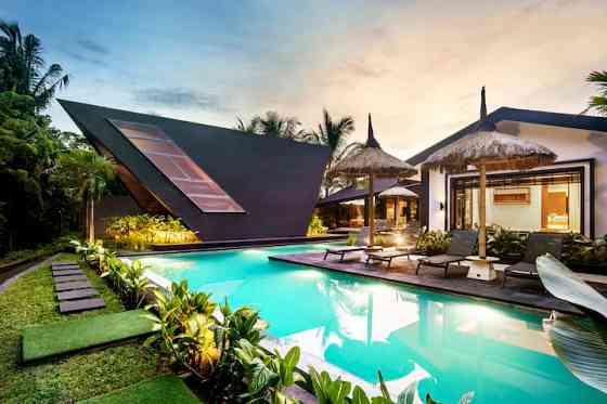 Вилла с панорамным бассейном 5BR и йога-шала Ubud