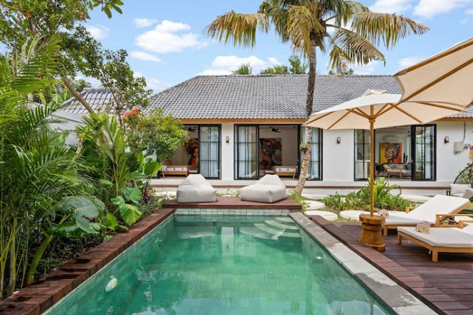 Совершенно новая вилла Boho с 2 спальнями и частным бассейном в Убуде Ubud - изображение 1