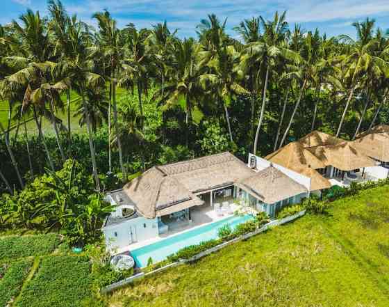 Luxe Designer Villa w Priv. Вид на бассейн и рисовые поля Ubud