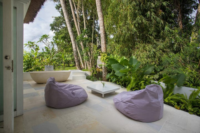 Luxe Designer Villa w Priv. Вид на бассейн и рисовые поля Ubud - изображение 5