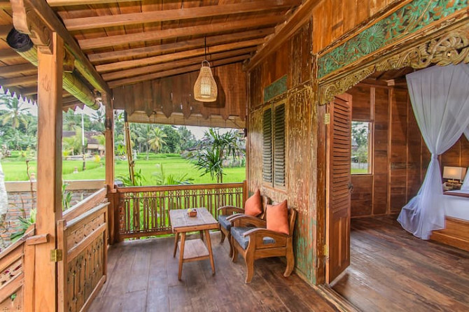 СКИДКА 15% |частный отдых с идиллическим видом на рисовое поле Ubud - изображение 4