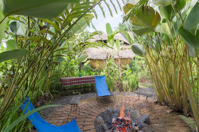 Коттедж Bamboo eco cottage в рисовых полях. Ubud - изображение 6