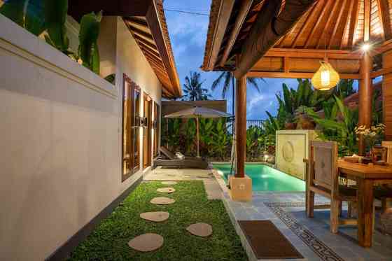 Tunjung Putih Villa Suite 3 с собственным бассейном. Ubud