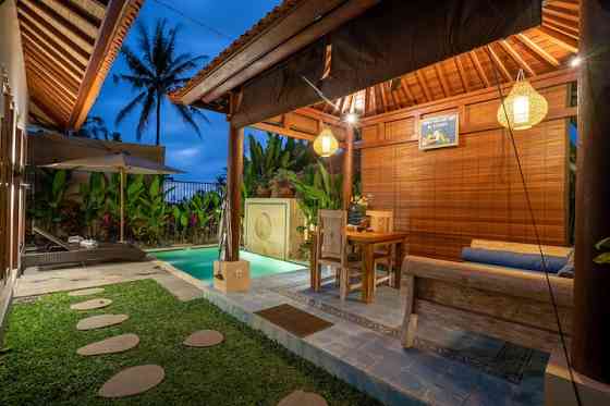 Tunjung Putih Villa Suite 3 с собственным бассейном. Ubud