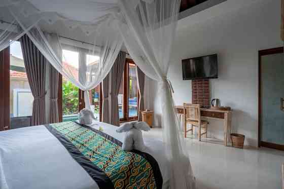 Tunjung Putih Villa Suite 3 с собственным бассейном. Ubud