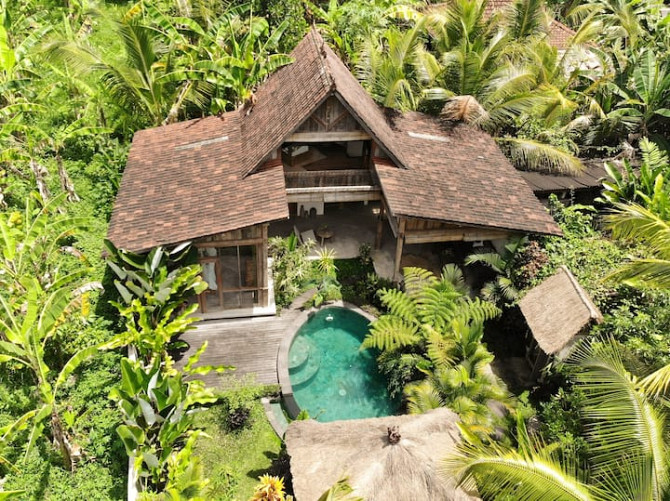 GLADAK, частная вилла С бассейном, вид НА джунгли Ubud - изображение 1